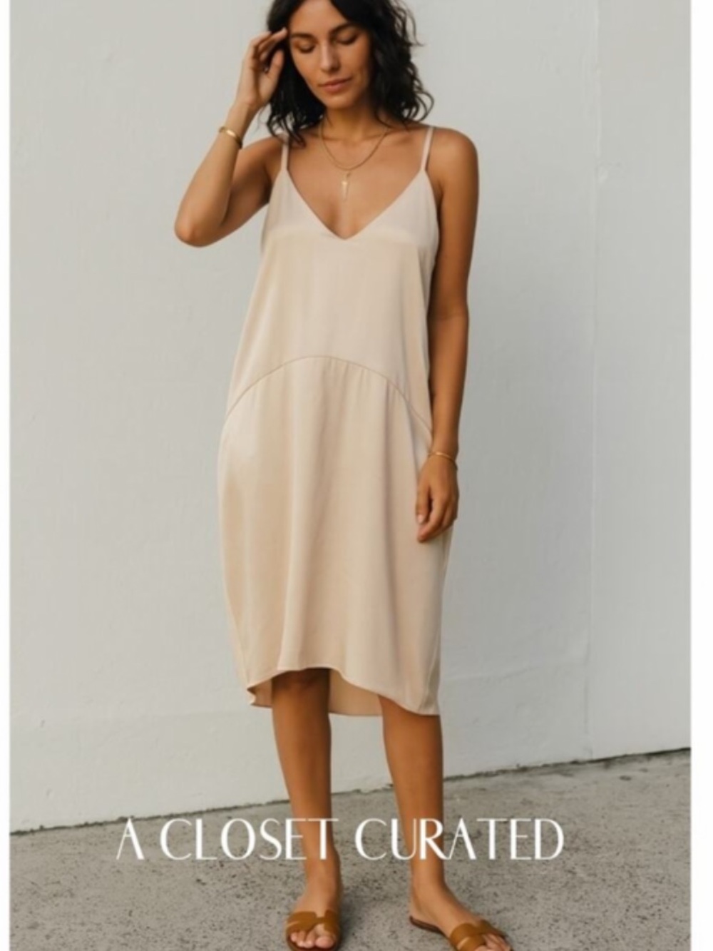 10 Crosby Derek Lam Designer Slip Midi Dress - Size 4 NWT